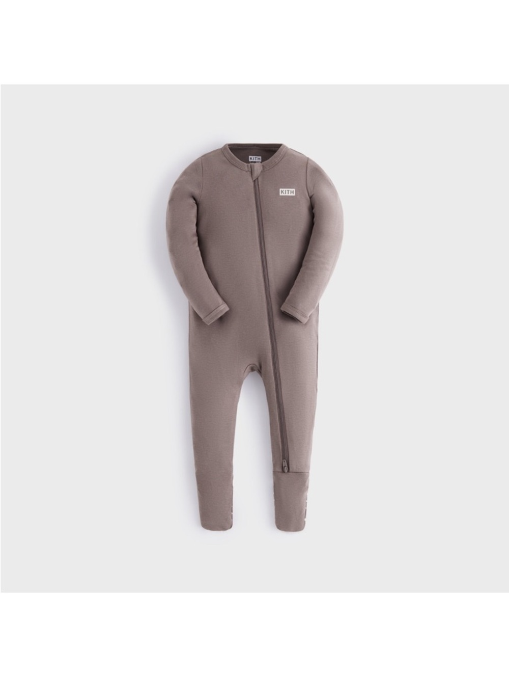 Kith kids baby Zippered Footed One-Piece Pajamas Coverall 6-12 months